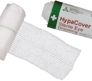 Sterile eye dressing