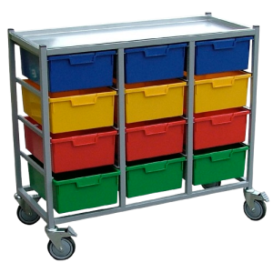 Katrina-cart laundry trolley on wheels